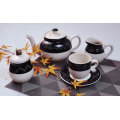 Haonai2015 hot sale!colored ceramic tea set